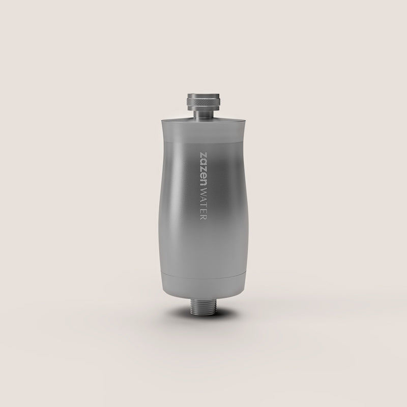 zazen Infinity Shower Filter - Brushed Silver