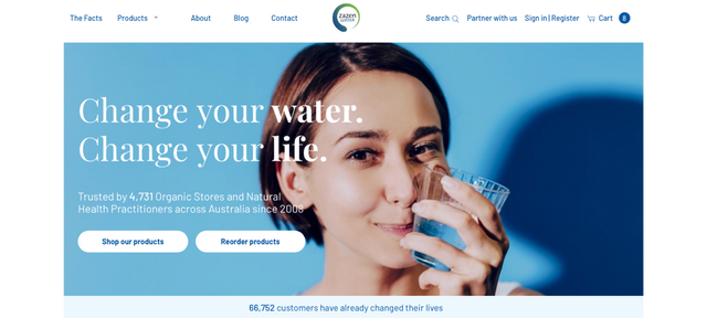 Welcome To The New Zazen Water Website