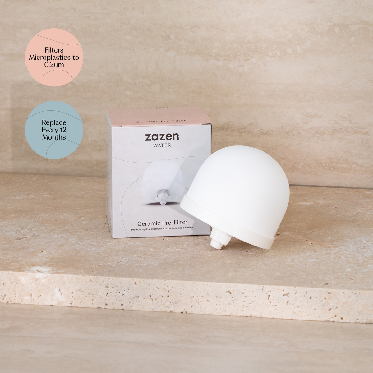 zazen Ceramic Pre-Filter