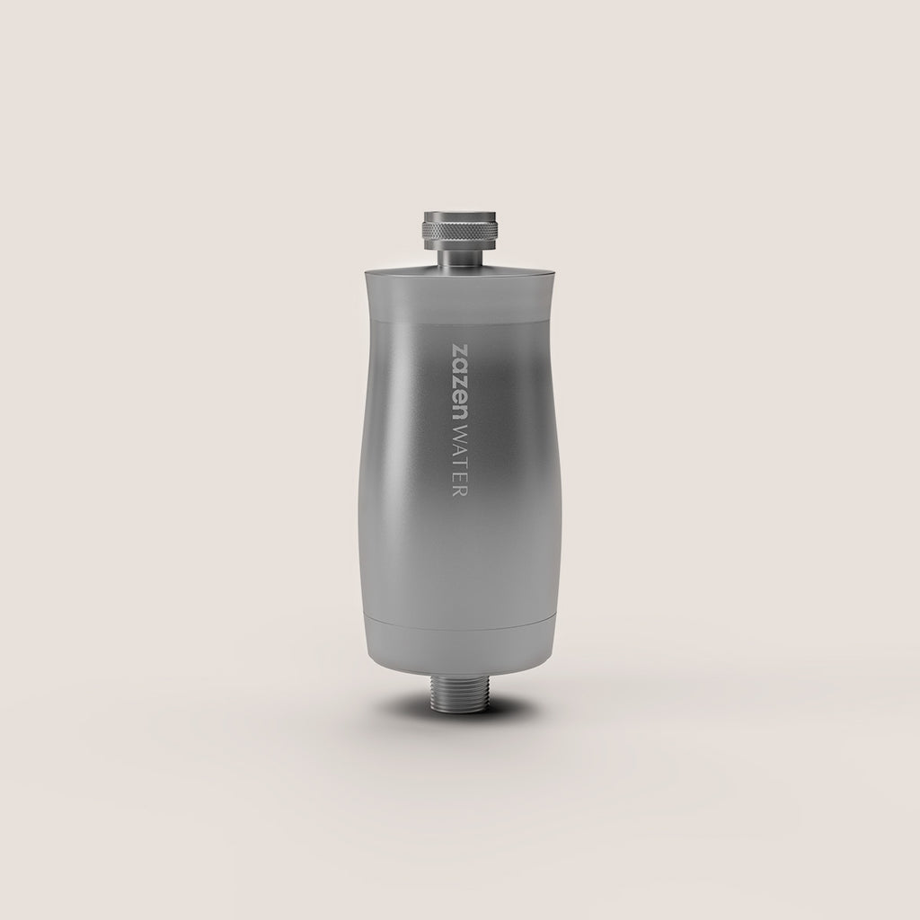 zazen Infinity Shower Filter - Brushed Silver