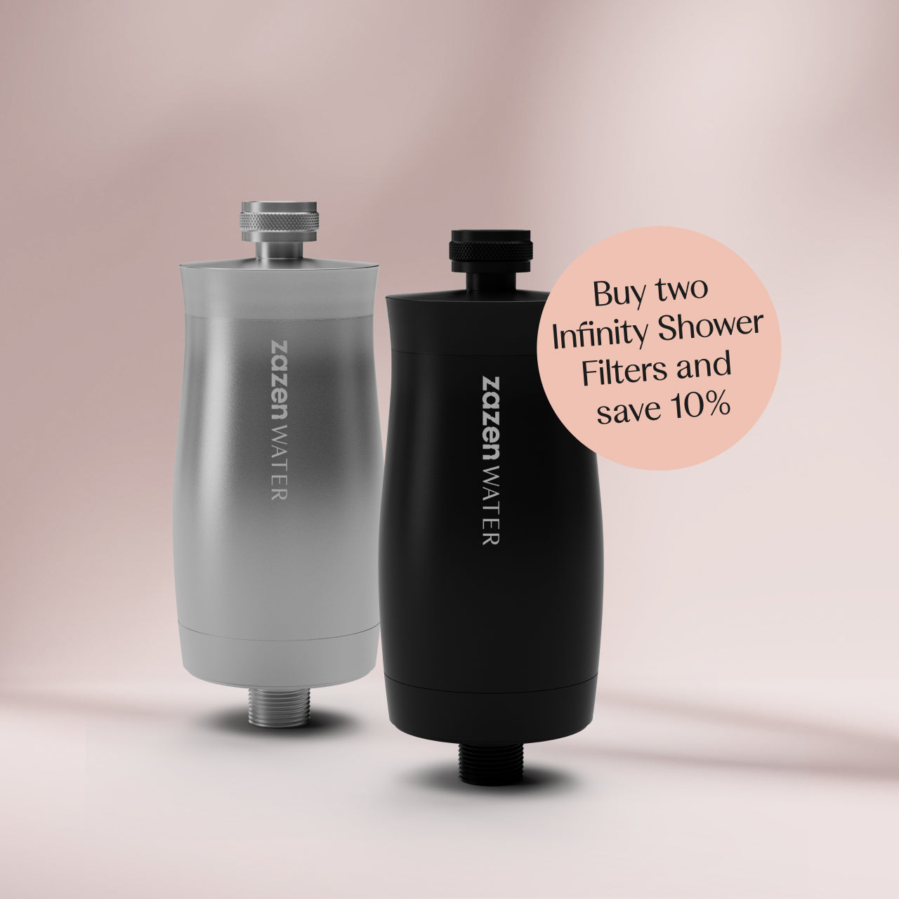 zazen Infinity Shower Filter 2 Pack (Save 10%)