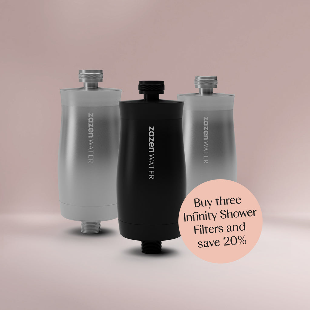 zazen Infinity Shower Filter 3 Pack (Save 20%)