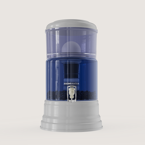 zazen Alkaline Water System with Glass Bottom Tank