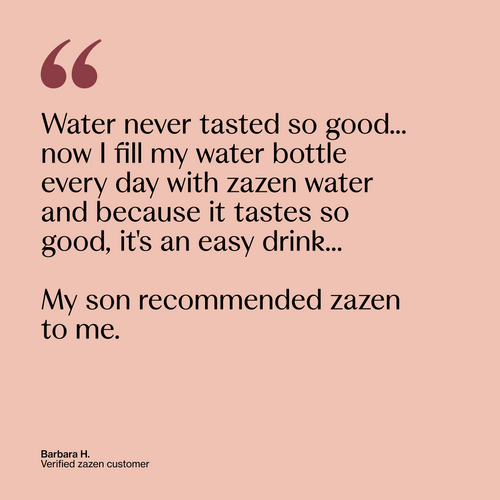 zazen Alkaline Water Filter System with BPA Free Plastic Bottom Tank