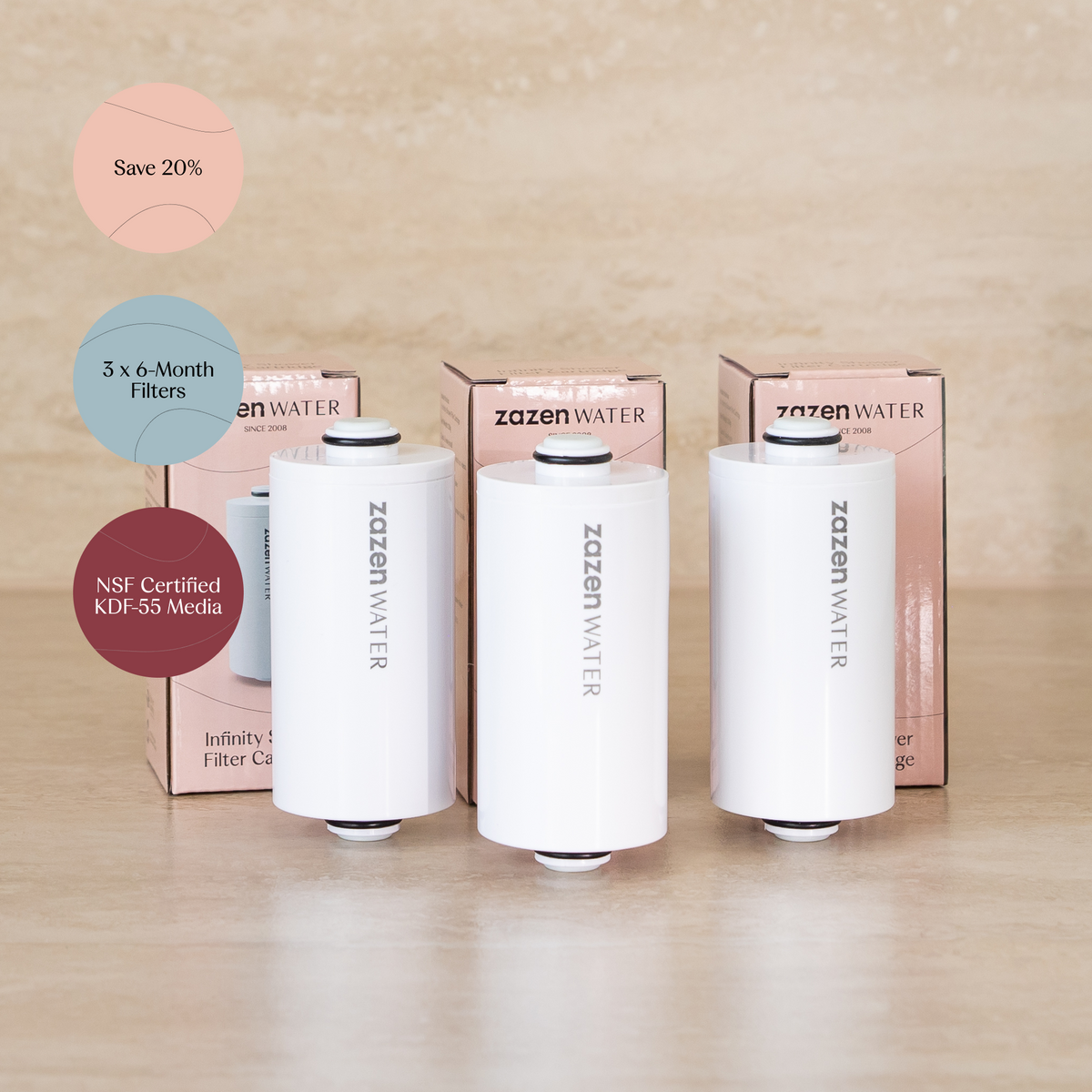 zazen Infinity Cartridge 3 Pack (Save 20%)