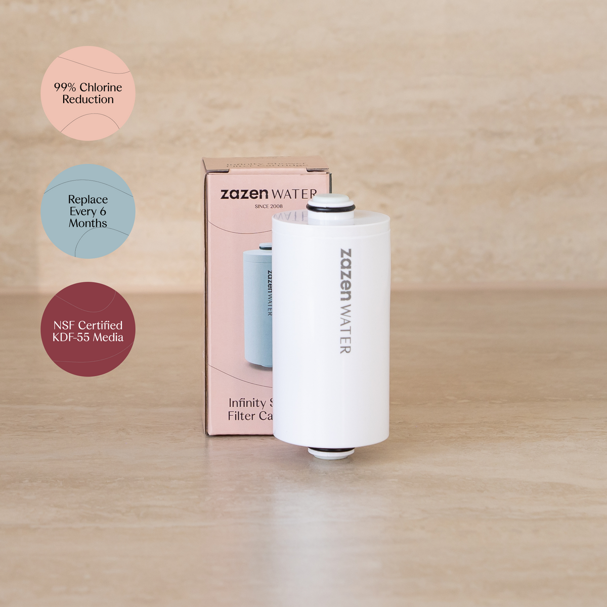 zazen Infinity Shower Filter Cartridge