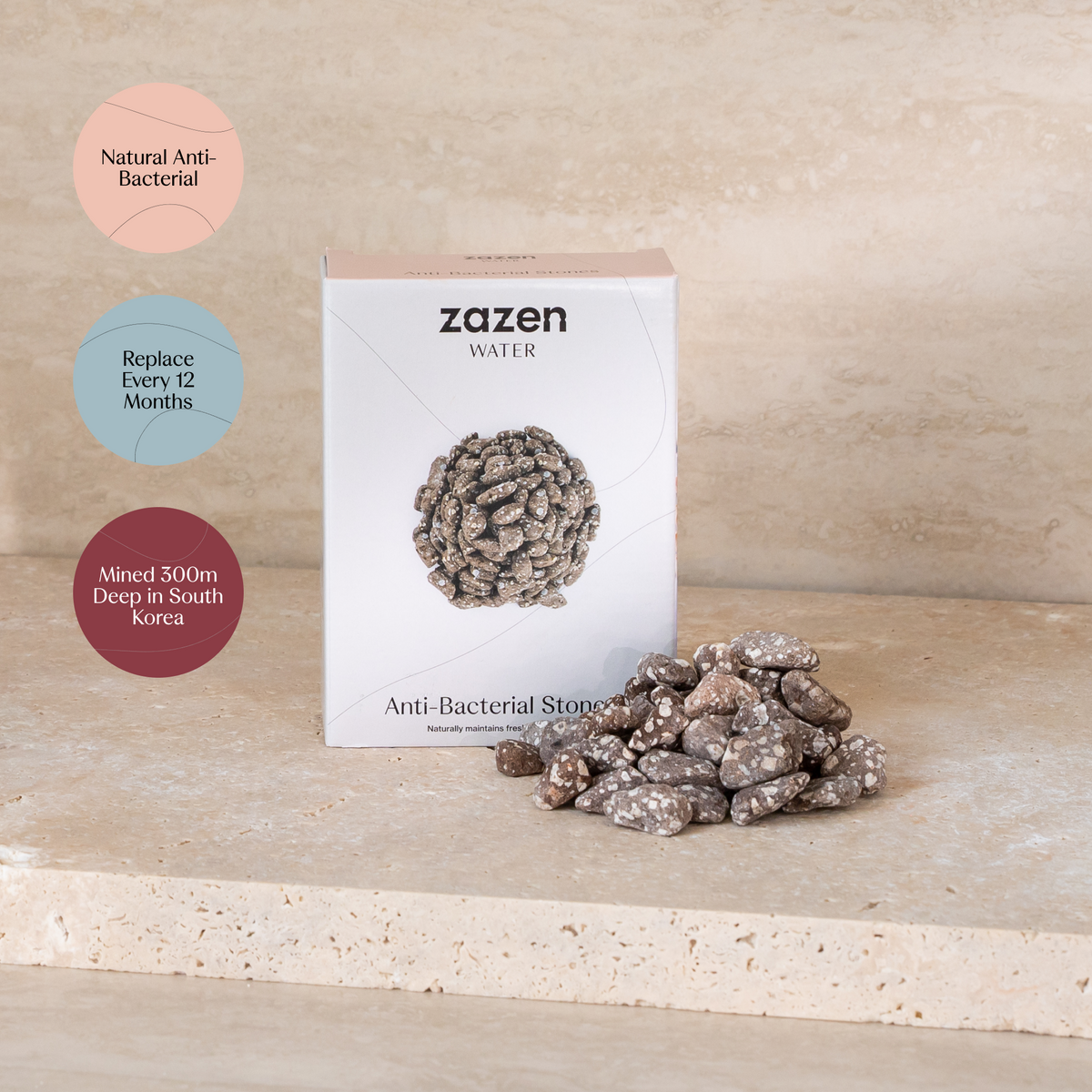 zazen Anti-Bacterial Stones