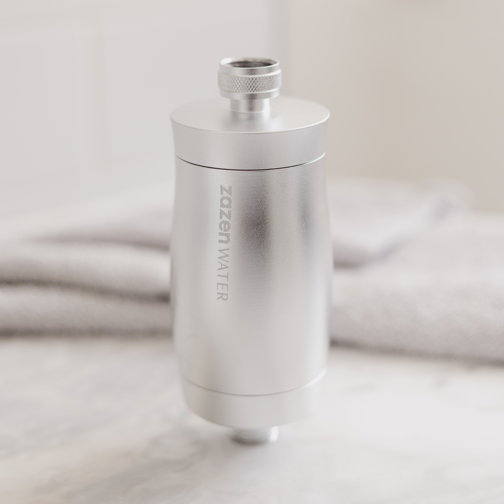 zazen Infinity Shower Filter - Brushed Silver