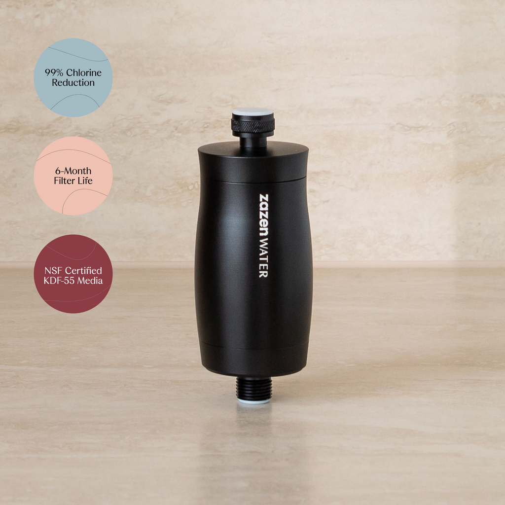 zazen Infinity Shower Filter - Matt Black
