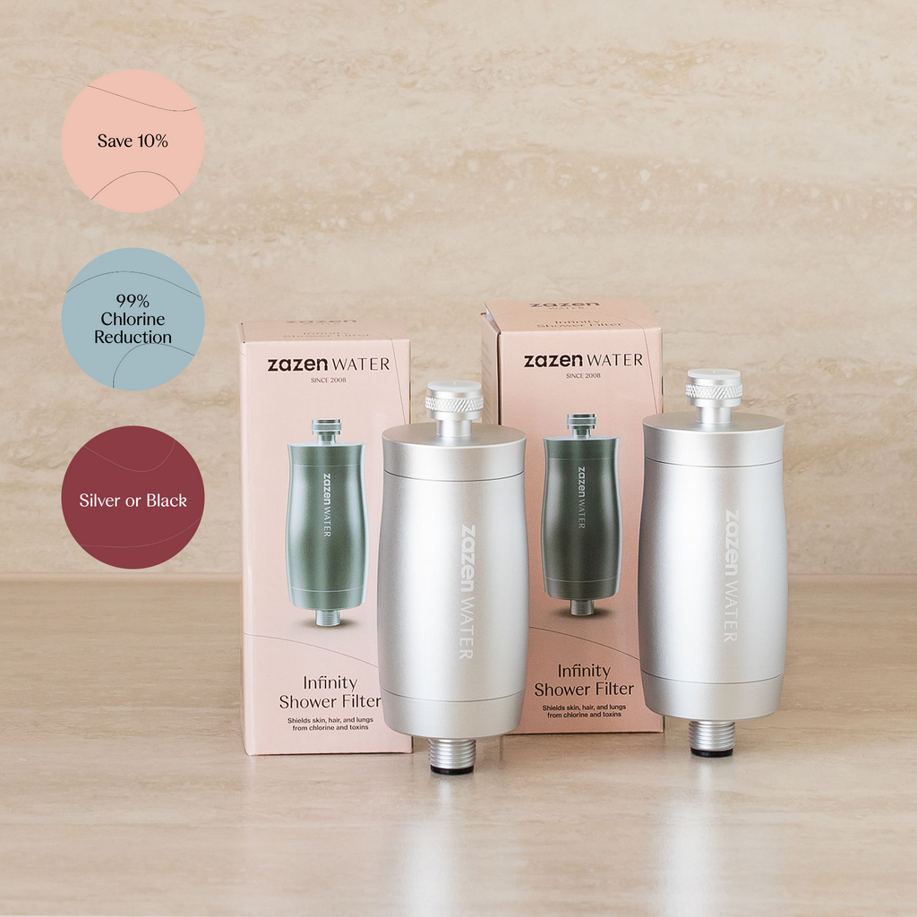 zazen Infinity Shower Filter 2 Pack (Save 10%)