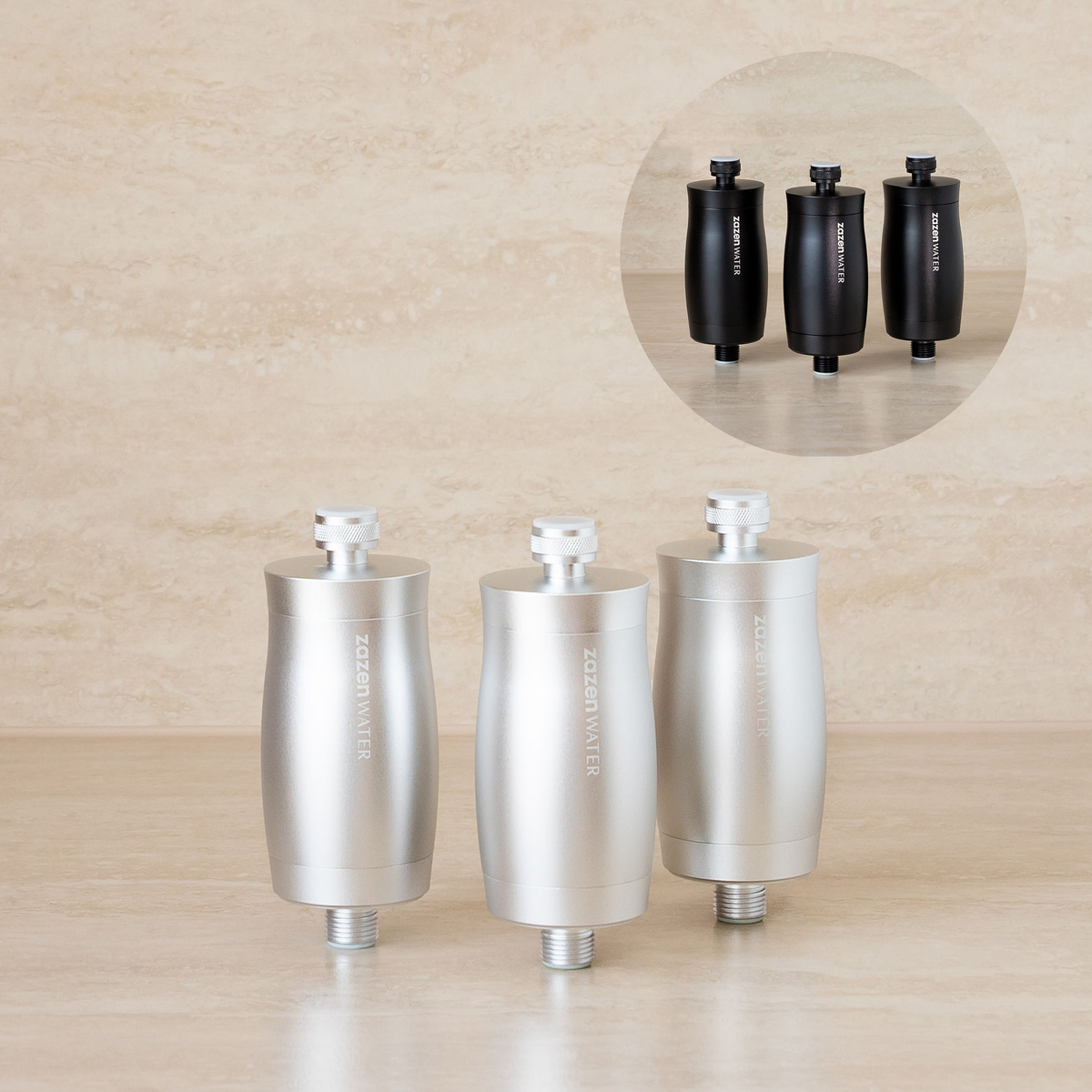 zazen Infinity Shower Filter 3 Pack (Save 20%)