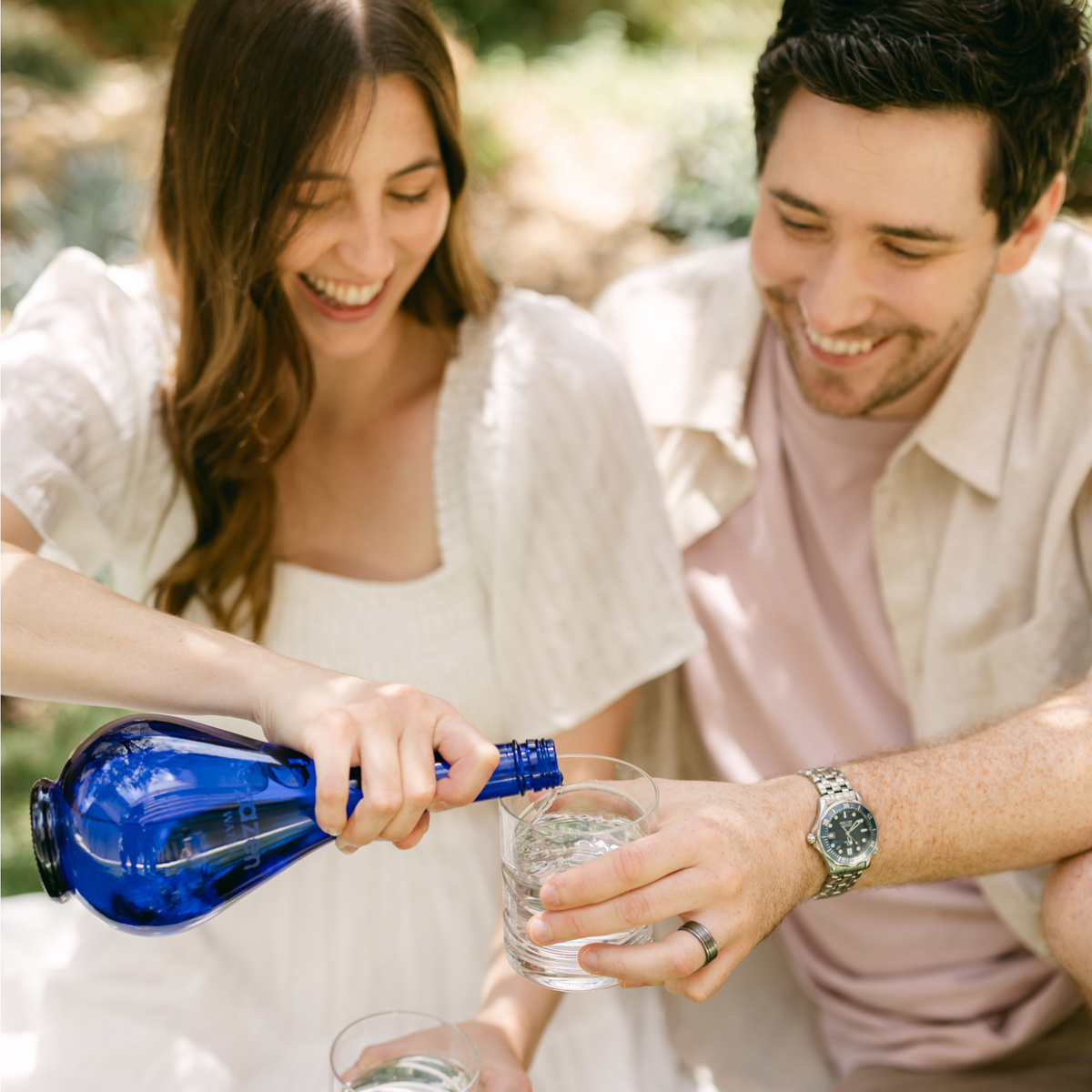 zazen Mystic Blue Bottle