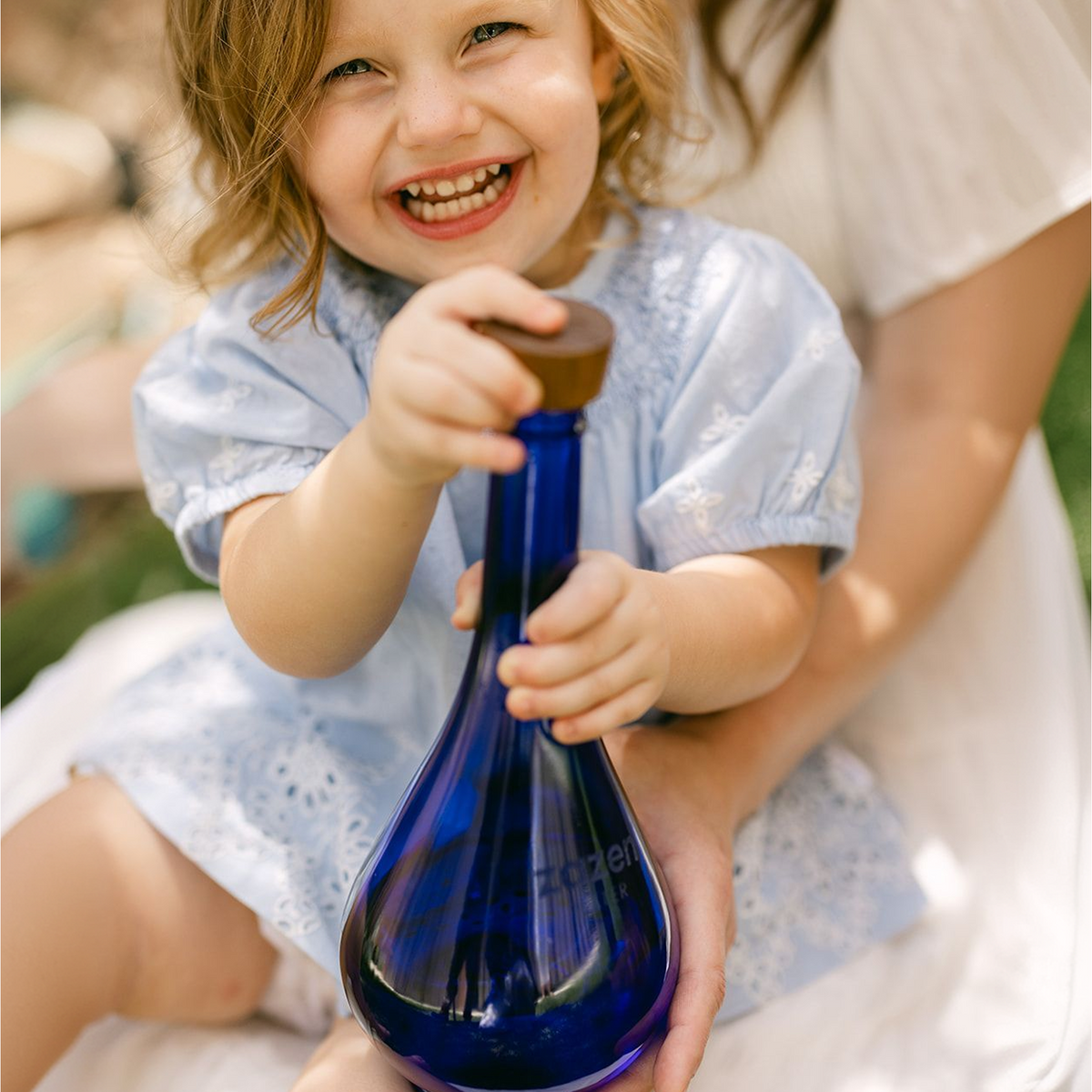 zazen Mystic Blue Bottle