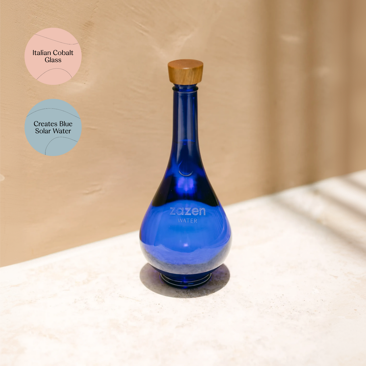 zazen Mystic Blue Bottle
